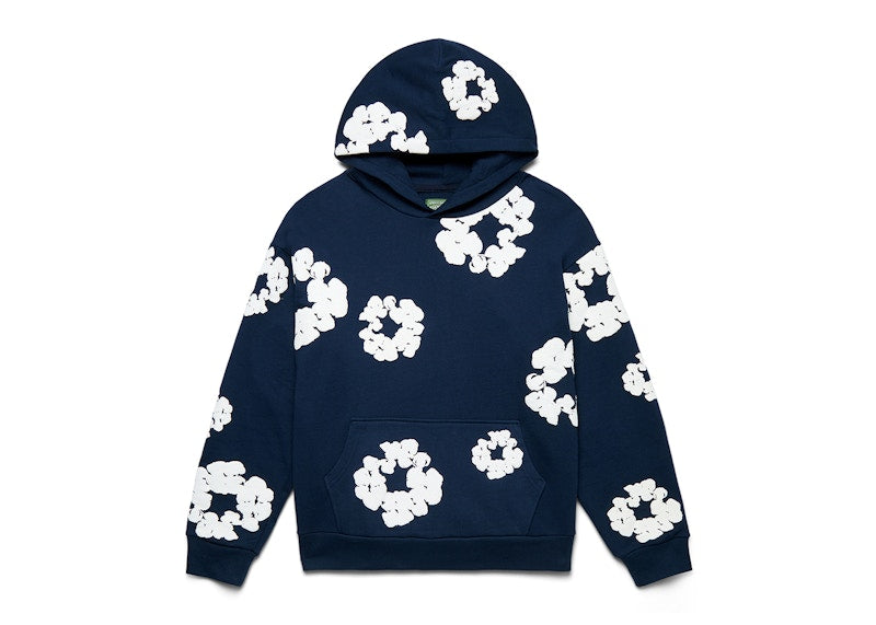 Denim Tears The Cotton Wreath Sweatshirt Navy