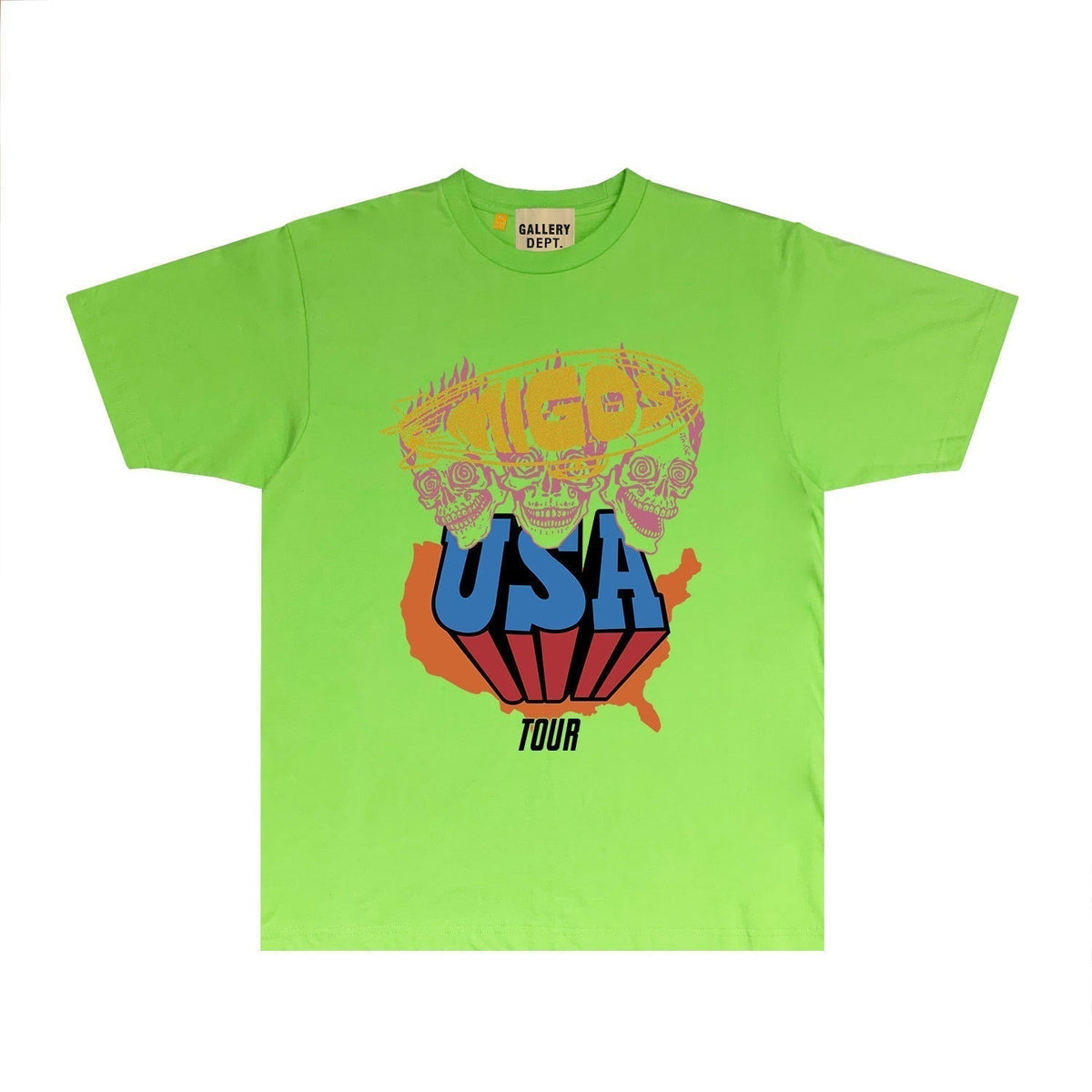Gallery Dept T Shirts European And American Tee Shirt Short Sleeve T-Shirt Blouse