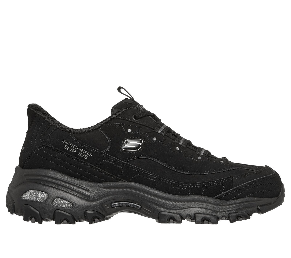 Skechers Slip-ins: D'Lites - Classic Remix, BLACK