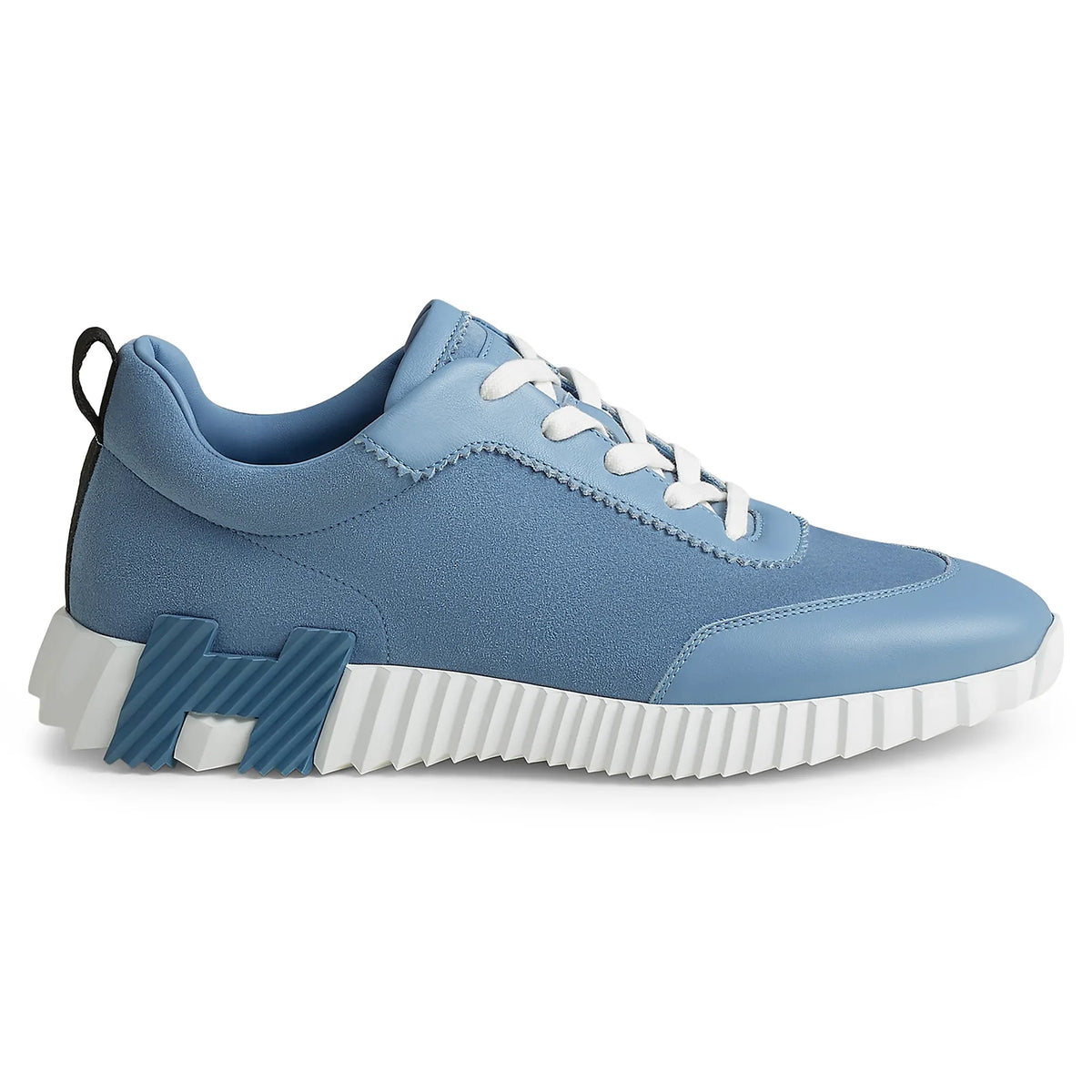 Hermes Paris Hermès Paris Bouncing Calf Sneaker Blue Jeans