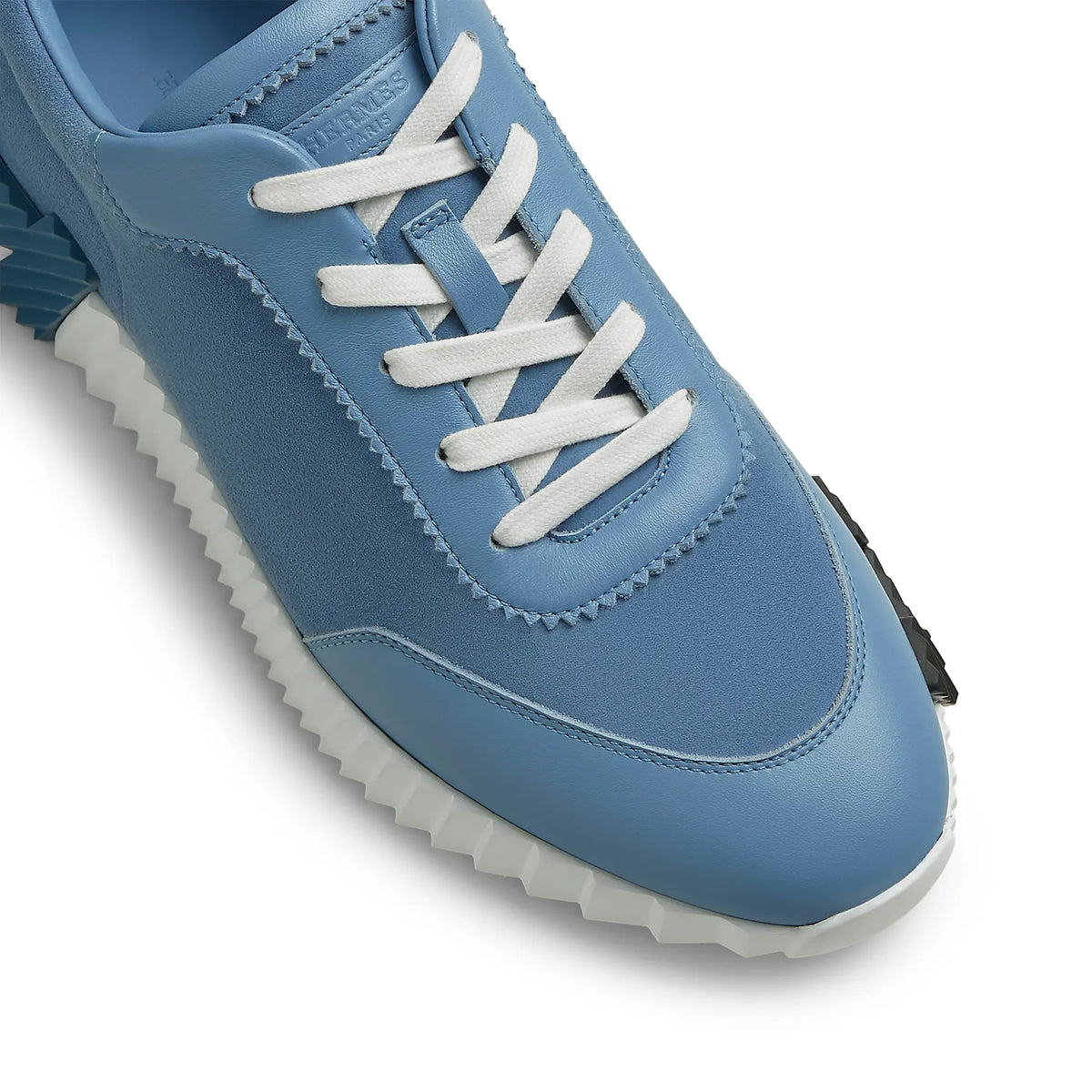 Hermes Paris Hermès Paris Bouncing Calf Sneaker Blue Jeans
