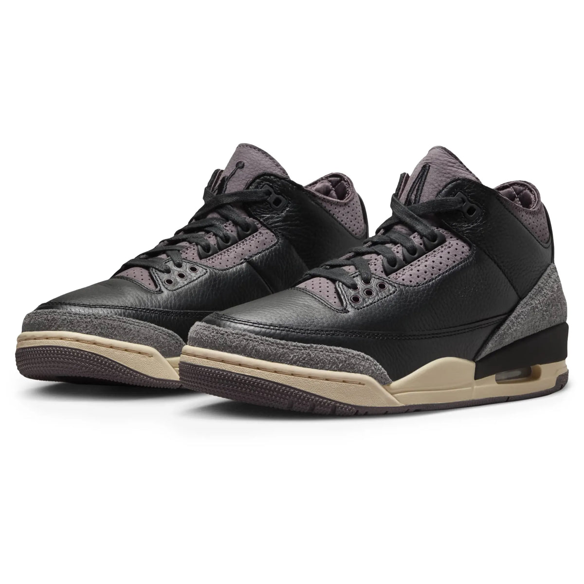 A Ma Maniére x Air Jordan 3 Retro Black Violet Ore - Women's Sneakers