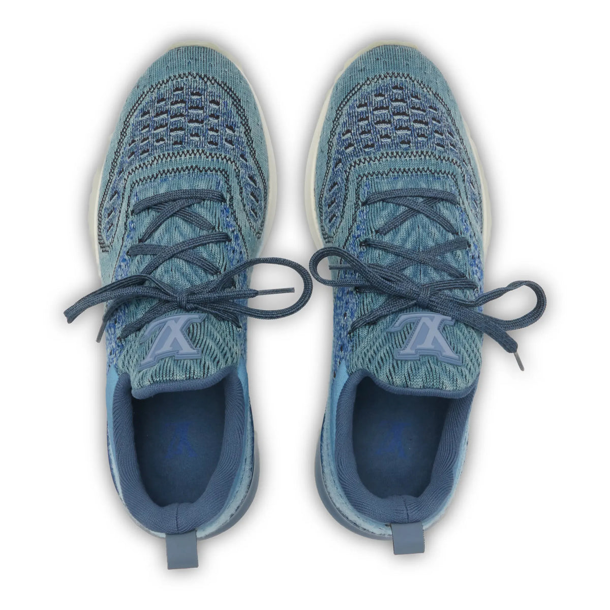 Louis Vuitton V.N.R Low Blue Knit Sneaker