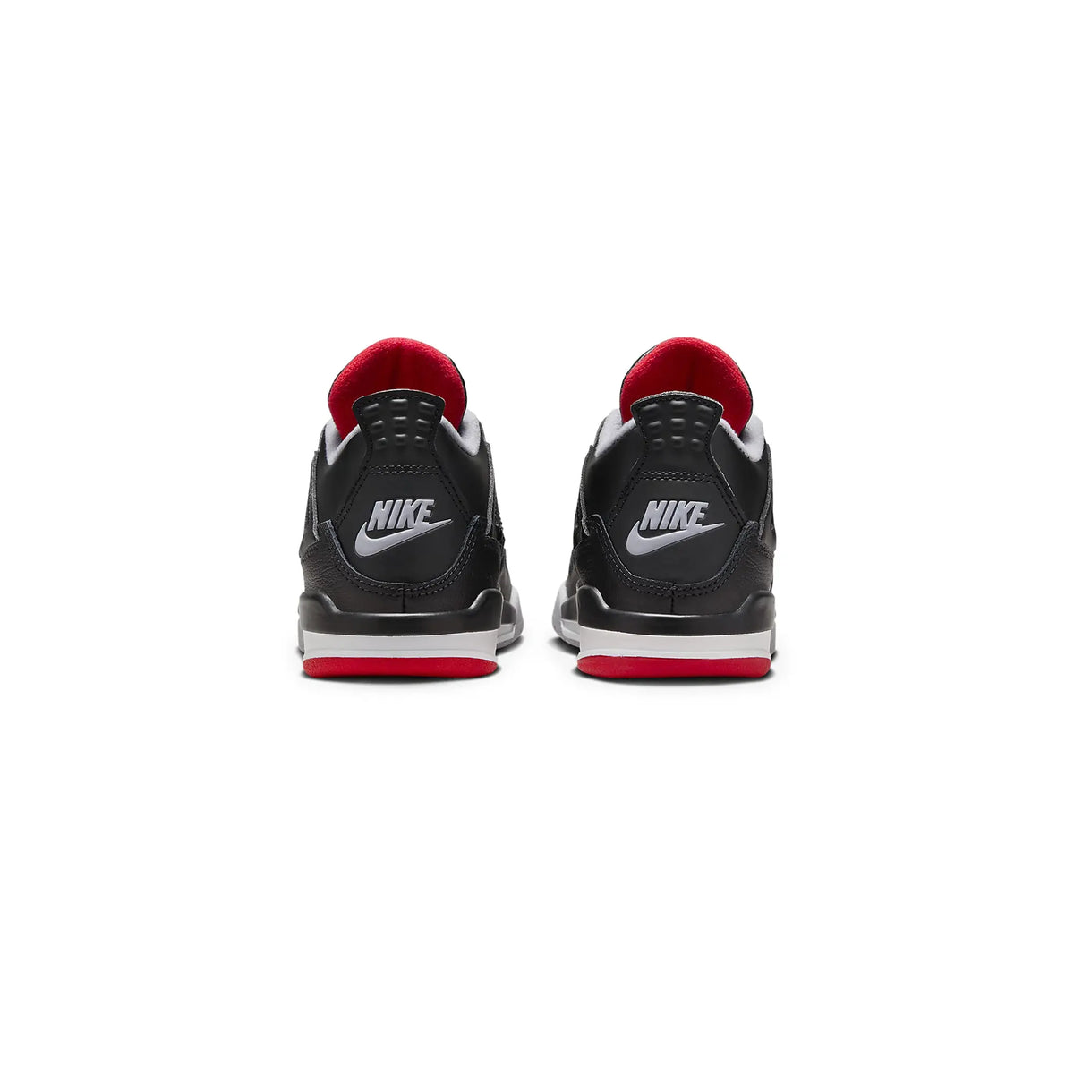 Air Jordan 4 OG Bred Reimagined (PS) Sneakers - Black