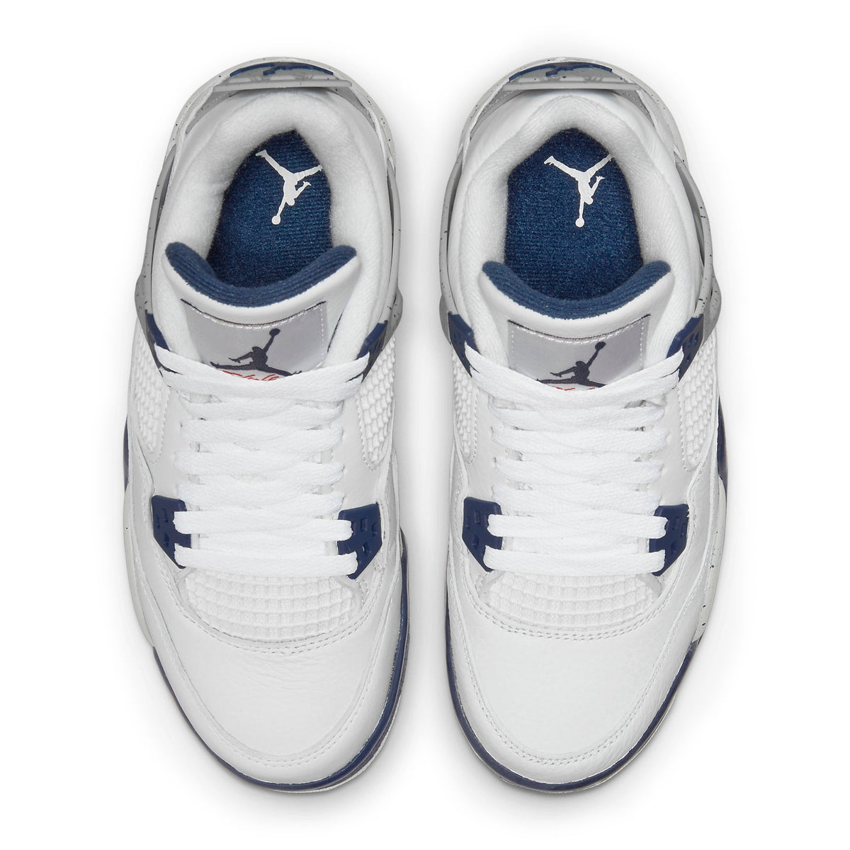 Air Jordan 4 Retro Midnight Navy (GS) Sneakers - White