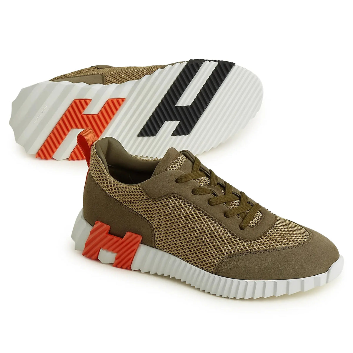 Hermes Paris Hermès Paris Bouncing Sneaker Green