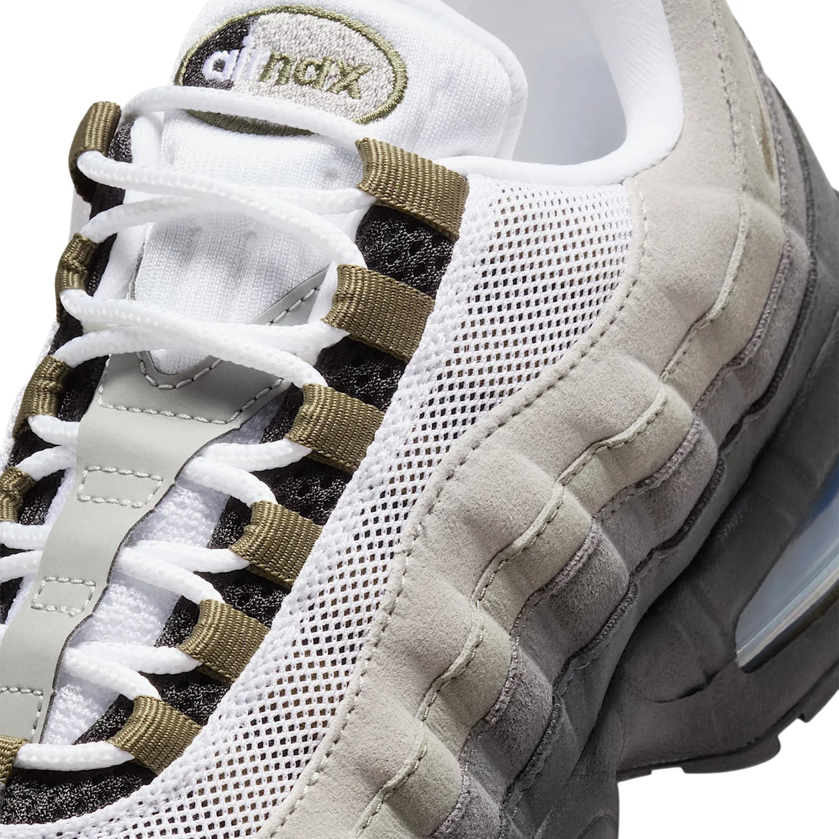 Nike Air Max 95 OG Big Bubble Medium Olive - Women's Sneakers