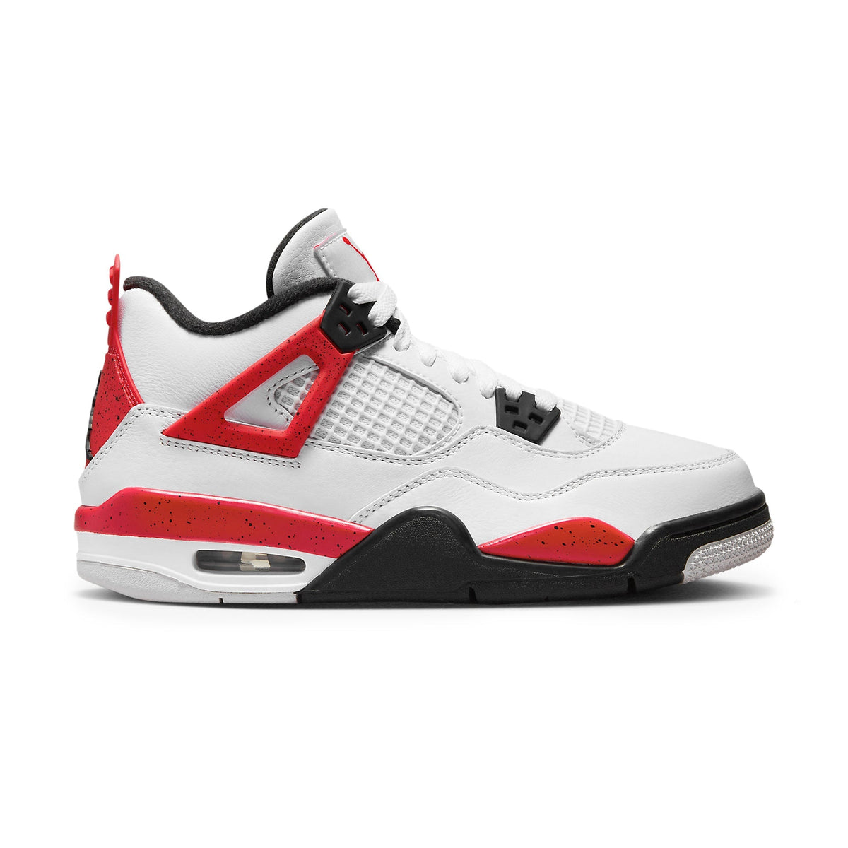 Air Jordan 4 Retro Red Cement (2023) (GS) Sneakers - White