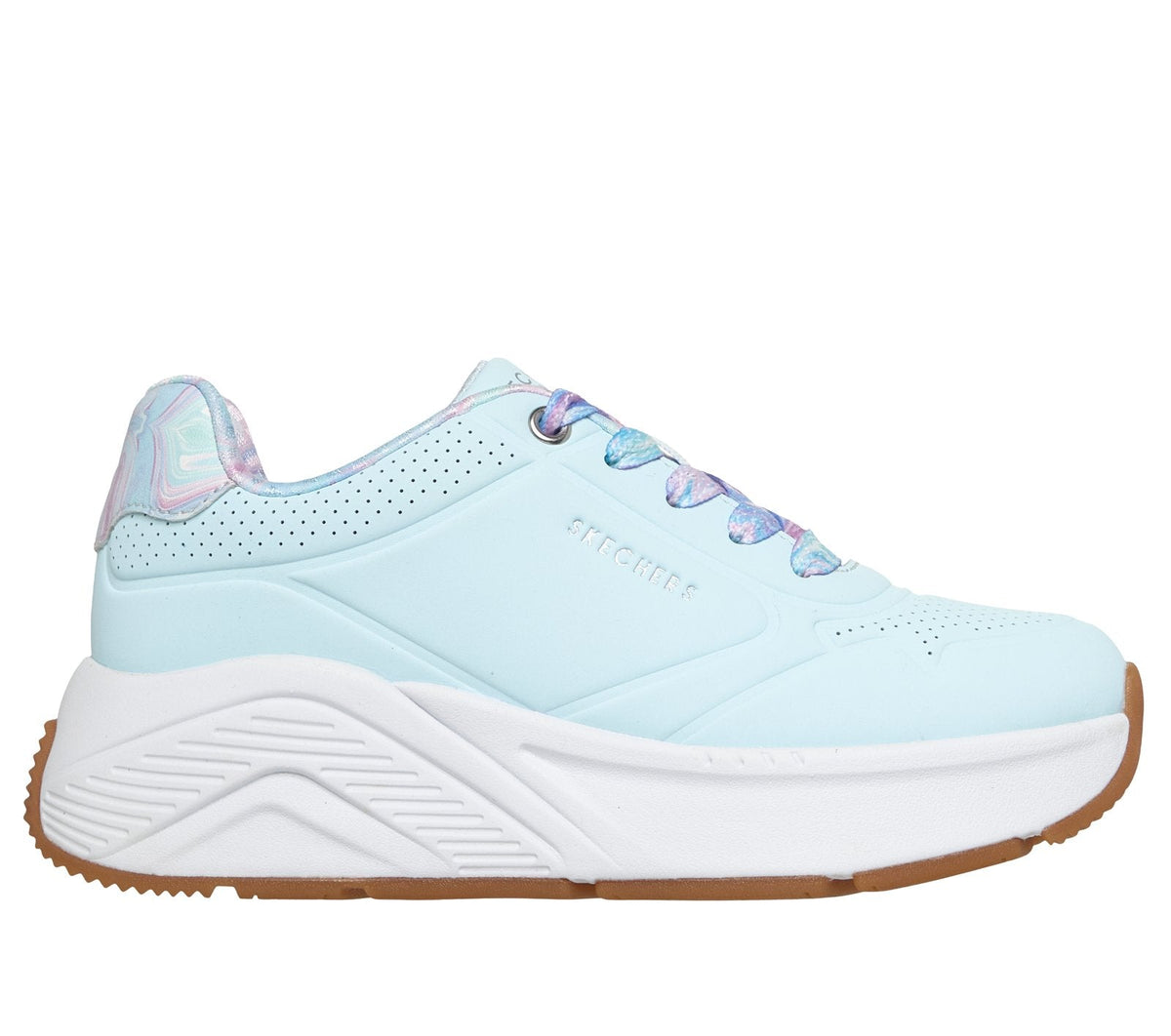 UNO Lite HI - Swirly Edge, LIGHT BLUE / MULTI