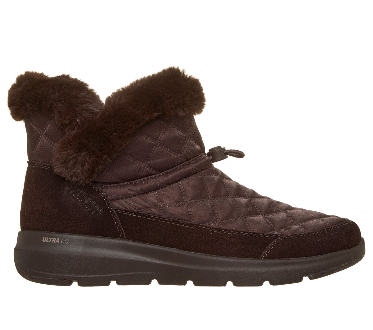 Skechers Slip-ins: Glacial Ultra - Cozy Fit Shimmer