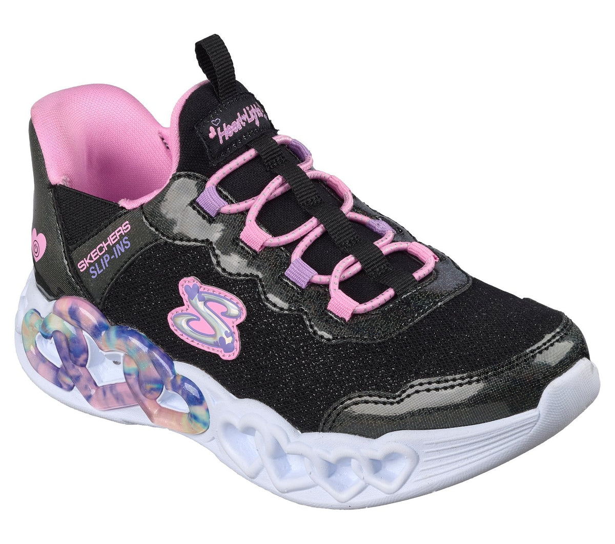 Skechers Slip-ins: Infinite Heart Lights - Sparkle Heart