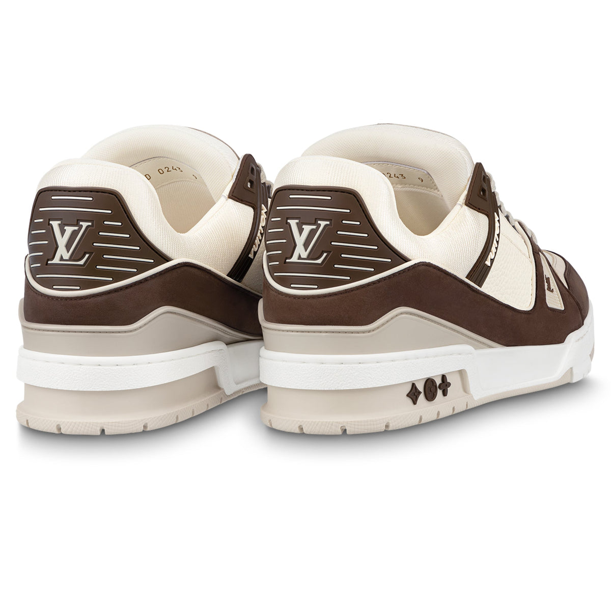 Louis Vuitton LV Trainer Calf Leather Moka Sneaker - Brown