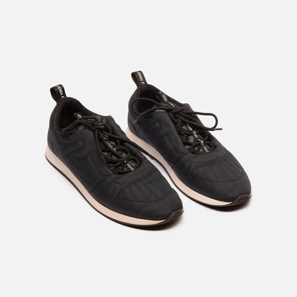 Fendi Black Mesh Sneaker