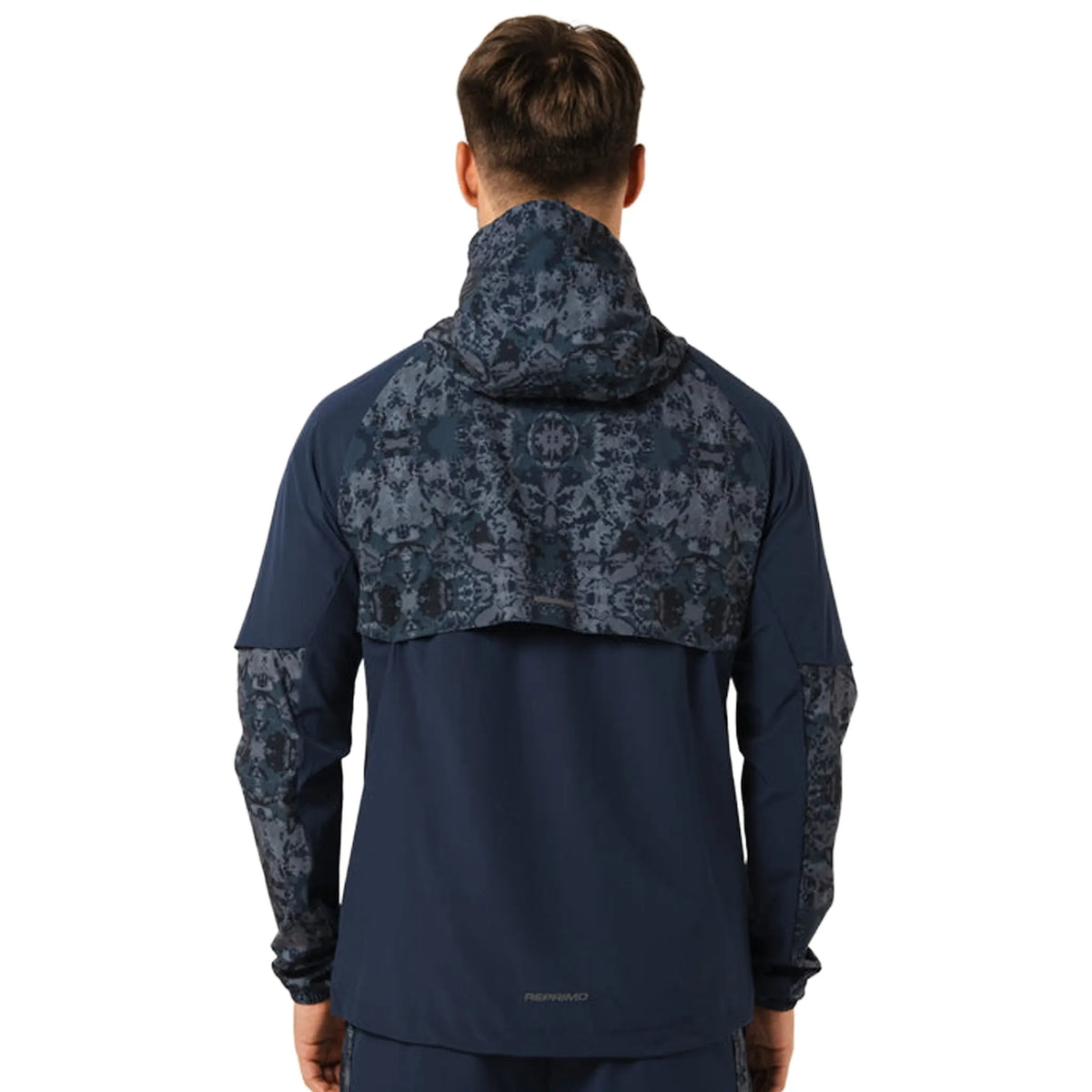 Reprimo Shibori Navy Windbreaker