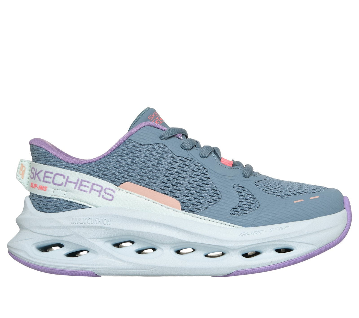 Skechers Slip-ins: Max Cushioning Glide-Step - Smooth Soles, SLATE