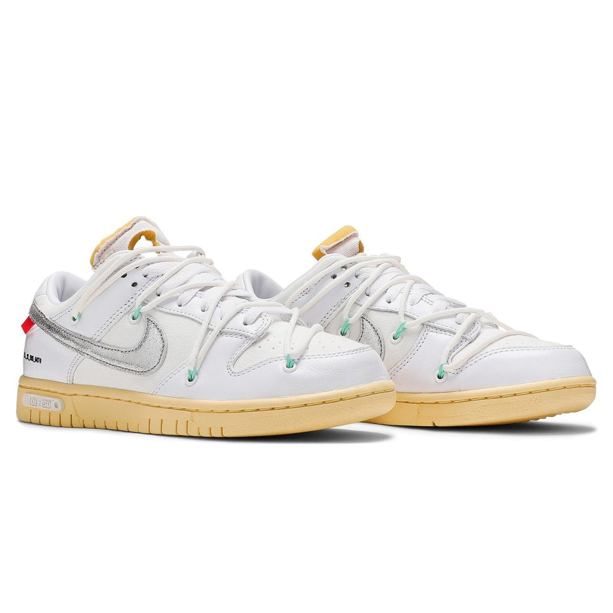 Nike x Off-White Dunk Low Lot 1 Sneakers