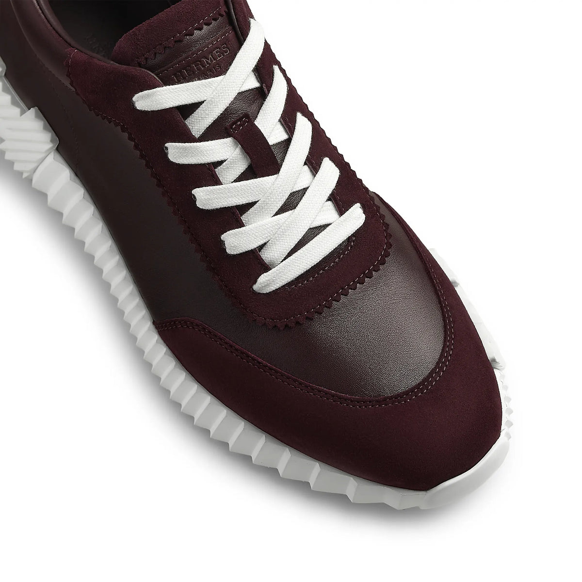 Hermes Paris Bouncing Sneaker Bordeaux