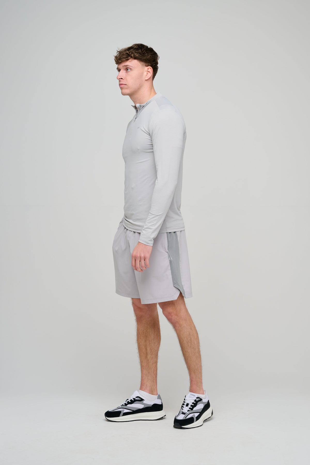 CAPO Active Performance Light Grey Shorts